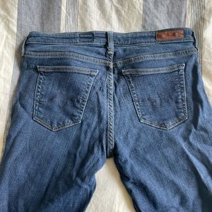 AG super skinny jeans dark blue